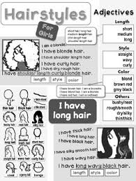 What does this hairstyle look like, exactly? Esl Vocabulary Describing Hairstyles For Girls By Pia Tpt