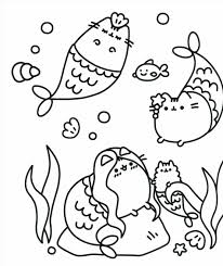 Kawaii Cat Coloring Pages From The Thousand Photos On The Net With Regards To Kawaii Cat Pusheen Coloring Pages Unicorn Coloring Pages Mermaid Coloring Pages