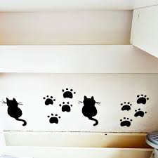 Wandtattoo Katze Und Pfoten Wandtattoo Selbst Gestalten Wandtattoo Wandtattoos