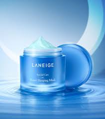 Contains ionized mineral water and ceramides to deliver intense doses of moisture to stressed, parched skin overnight while forming a moisturizing film over skin to lock in active ingredients from skincare treatments. Water Sleeping Mask Skincare Mask Pack Laneige International