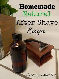 Natural Homemade After Shave Recipe Simple Life Mom After Shave Diy Skin Care Recipes Skin Calming
