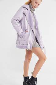 Uo Oversized Faux Leather Aviator Jacket Aviator Jackets Jackets Clothes