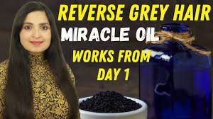 Those emollient and occlusive properties mean sesame oil fills in gaps and. Apply This At Night To Blacken Grey Hair From Roots Black Sesame Seed Oil Reverse Grey Hair Youtube
