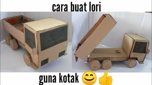 Tempat pensil dari kotak teh buatan sendiri. Cara Buat Lori Guna Kotak Youtube