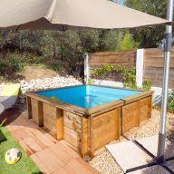 Piscine Tropic Junior 2 X 2 M Piscine Bois Piscine Hors Sol Rectangulaire Piscine Bois Carree