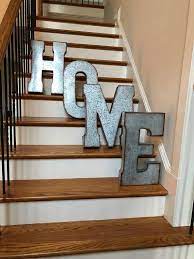 Extra Large Metal Letters Wall Decor Galvanized Metal Etsy In 2021 Metal Wall Letters Metal Letter Wall Decor Large Metal Letters
