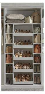 Bedroom Shoe Storage Bespoke Storage Solutions From My Fitted Bedroom Go Beyond Hanging Rails And Drawers By Wardrobe Room Closet Shoe Storage Closet Layout