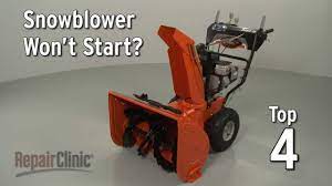 I read somewhere they throw rods. What To Do When Your Snow Blower Won T Start