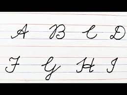 This cursive practice book is perfect for teaching kids to form cursive letters, extra practice for kids who have messy handwriting, handwriting learning . Cursive Writing Capital Letters New A To Z Capital Letters à¤• à¤¸ à¤² à¤–à¤¨ à¤¸ à¤– à¤ Beginners Yout Learning Cursive Cursive Writing Learn To Write Cursive