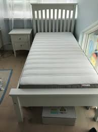 Sheer white curtains soften the stark edges. Marks And Spencer Hastings Single Bed For Sale In Maynooth Kildare From Awp