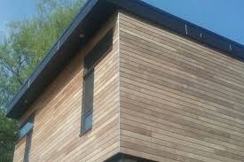 Cfp Cladding Decking Torrefied Wood Siding Made From North American Ash Visit Www Cherryforest Ca Exterior Siding Shiplap Siding Wood Siding