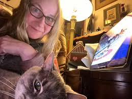 Beyond the bookshop…On my days off I hang out with cats, read, garden, curl  and watch mysteries & curling 🥌 sometimes I read and watch curling at the  same time!