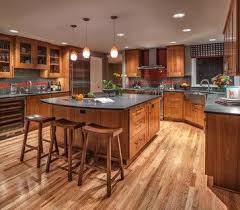 wood floor kitchen