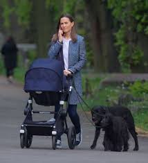 Collection by daily mail • last updated 4 weeks ago. Pippa Middleton Walks Baby Arthur And Her Two Dogs While Wearing Matthew Williamson Coat