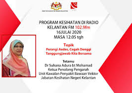 Juga dengan faktor logistik yang menunjukkan kelantan ketinggalan,'' katanya. Dengarkan Program Kesihatan Di Radio Jabatan Kesihatan Negeri Kelantan Facebook