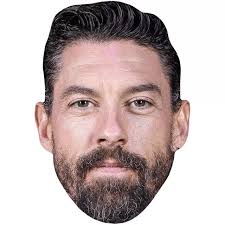 JOE GOMEZ (BEARD) Maschere di persone famose, facce di cartone EUR 9,20