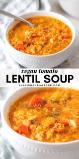 Easy Lentil Tomato Soup Recipe Lentil Soup Easy Tomato Lentil Soup Tomato Soup Recipes