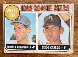 1968 Topps - 1968 Rookie Stars #287 Mickey Abarbanel, Cisco Carlos (RC) |  eBay