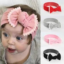A knotted baby headband is such a cute accessory for your baby girl. Cute Bow Tie Baby Headband Hair Band Baby Girl Hair Shopee Philippines