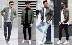 Navy blue bomber jacket outfit men. Navy Bomber Jacket Outfit Www Macj Com Br