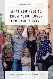 What You Need To Know About Long Term Family Travel