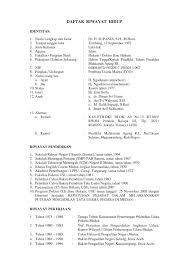 Contoh Daftar Riwayat Hidup Ditulis Tangan Riwayat Hidup Hidup Tulisan