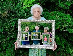 80th Birthday Gift Ideas For Grandma In India Four Generations I Created This Picture For My Granny S 90th Birthday Party My Cousin And I Bought 80th Birthday Gifts 90th Birthday Parties 80th Birthday