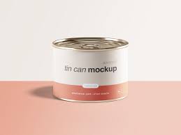 Free Tin Can Mockup Mockup Tin Can Canning
