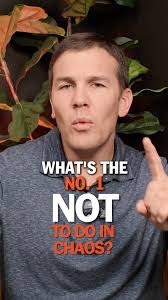 The #1 thing NOT to do in a chaotic situation as a leader?, Don’t react  emotionally., Chaos demands clarity., When you react, you add fuel to the  fire., When you respond with logic and steady emotion, ...