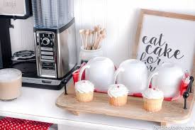 A home coffee bar can help you attract your family, friends or people you like. Diy Coffee Bar Ideas For The Kitchen Entertaining Fantabulosity