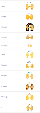 Atw What Does Raising Hands Emoji Mean Learn the true meanings of whatsapp emoticons, smiley, emojis, symbols. atw what does raising hands emoji