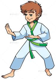 Karate Stance Boy Karate Martial Arts Kids Martial Arts