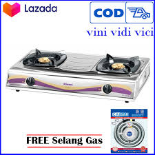 Harga kompor tanam rinnai 2 tungku rb2ghc (ss) kurang lebih rp.2.500.000. Jual Kompor 4 Tungku Rinnai Terbaru Lazada Co Id