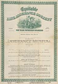 It will equal the life insurance policy's face amount when the insured reaches the age of. Equitable Life Assurance Society 1920 07 21 Policies Found In The Musuem Of Insurance