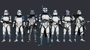 The 104th battalion, also known as the wolf pack battalion, was a republic military unit which served valiantly under the command of general plo koon and commander wolffe. Clone Troopers 104th Battalion By Themakohighlander On Deviantart