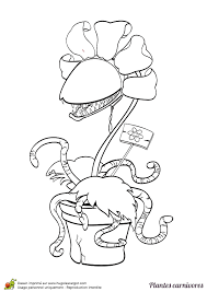 Page 1 Sur 12 Sur Hugolescargot Com Plante Carnivore Coloriage Dessin Plante