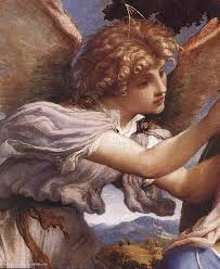 Madonna And Child With Saints And An Angel Detail 1527 28 By Lorenzo Lotto Angel Painting Angel Art Madonna And Child