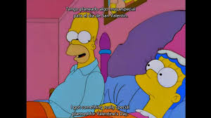 The simpsons have made fun of politics pretty much since its inception and there will be political posts from time to time because of that. The Simpsons 10x14 I M With Cupid 19 Valentin S Day Monkey Card Youtube