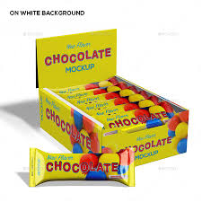 Chocolate Protein Bar And Package Mockup Chocolate Protein Bars Chocolate Protein Chocolate Bar Design