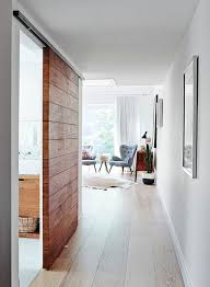 Une Porte Coulissante Pour Gagner Espace Dans Couloir Etroit Sliding Doors Interior Sliding Door Design House Design