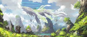 Apr 21, 2021 · the idea that the region was based around the hawaiian islands really pulled me in, and the gorgeous scenery made plenty of the beautiful landscapes in this anime pop. Hd Wallpaper Anime Original Creature Original Anime Scenery Wallpaper Flare