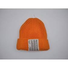 Paying homage to working class subcultures, lvmh prize finalist samuel ross roots his designs in social commentary. Fashion Solid Color Big Patch Tag A Cold Wall Knitted Beanies Hat Men Women Winter Warm Soft Elastic Orange Acw Cap Shopee Malaysia