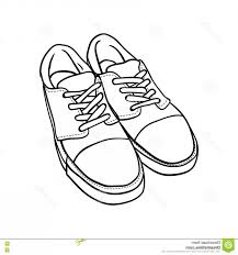 Illustrate two sets of slanting strokes going on opposite direction towards the base. How To Draw Vans Shoes Step By Step Easy Learn How To Draw
