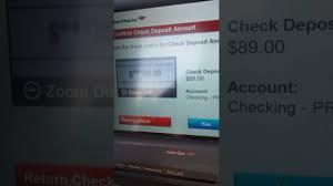 Bank Of America Check Deposit Youtube
