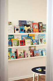 Wall book shelves for kids room. Love The Book Ledge As A Library Books Library Shelf Kids Children Child Bookshelves Kids Kids Room Kids Library