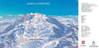 Harta tuturor partiilor de schi din predeal si poaiana brasov, lungime si grad de dificultate. Schi Poiana Brasov Mountainbiking Poiana Brasov Drumetii Poiana Brasov
