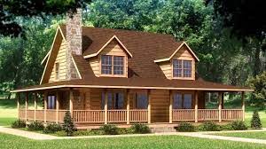The 1,400 square foot interior is the perfect amount of space for a secluded getaway to the woods. Small Log Cabin Plans With Wrap Around Porch Gif Maker Daddygif Com See Description Youtube