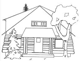 Log cabin coloring pages template. Denali National Park And Preserve It S Throwbackthursday Can You Imagine Yourself Inside This Cabin 100 Years Ago Show Us What You Thought Of By Coloring In What S Missing Findyourvirtualpark Nationalparkweek Encuentratuparque