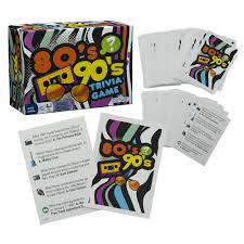 If you're an '80s kid, you're right where you're supposed to be. Outset Media 80 S 90 S Trivia Game