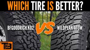 Falken wildpeak a/t3w tire review. Bfgoodrich Ko2 Vs Falken Wildpeak At3w Youtube